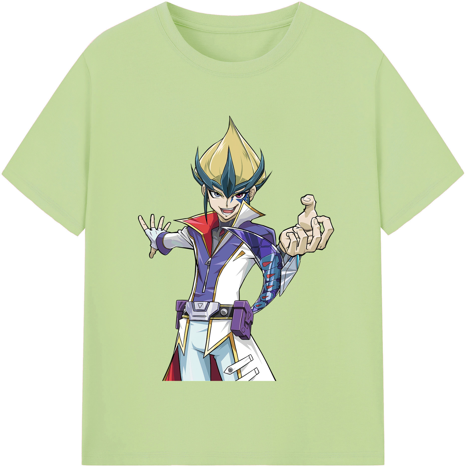 （画像用） 遊☆戯☆王 Yu-Gi-Oh! 綿100％半袖Tシャツ（フロントプリント）